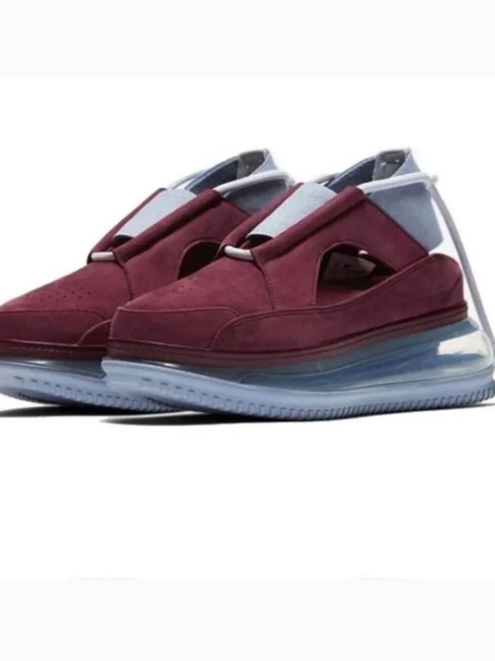 Nike Air Max FF 720 'Night Maroon' A03189-600 Womens 7 US 38 EUR Light Blue